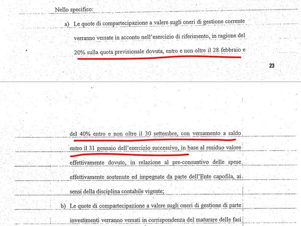 2. Sono state però messe delle date obbligatorie per i pagamenti #opendalmine http://t.co/Gwwo8q9r70